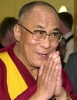 XIV Dalai Lama, líder religioso y político del budismo. Exiliado a India tras la ocupación China del Tíbet