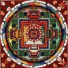 Composición mosaico típico en el budismo. Representa la inmensidad y el infinito