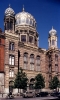 Ejemplo de construcción de sinagoga. Lugar de culto de los judíos