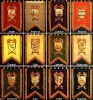 Representación de las doce tribus de Israel, los doce hijos de Jacob.